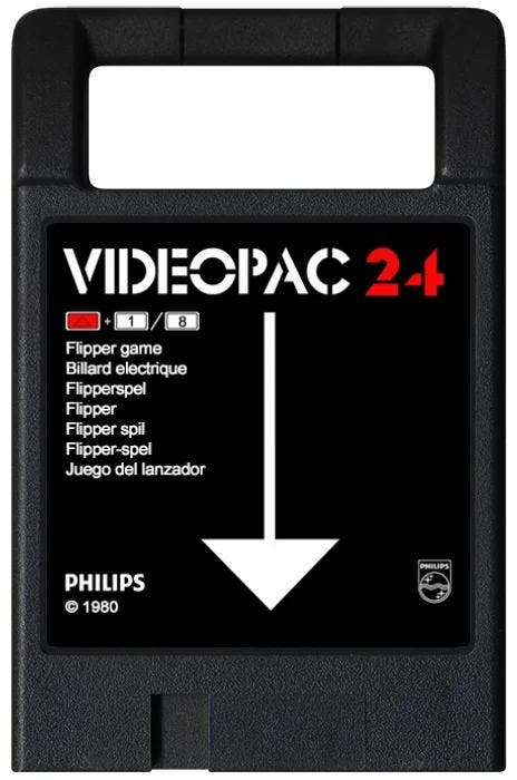 Videopac 24: Flipper Game (Cart Only), Informatique & Logiciels, Ordinateurs Vintage, Envoi