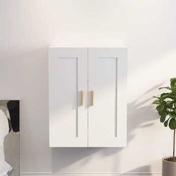 Wandkast wit 34% korting! Retour deal, weg is weg, Met plank(en), Verzenden, Zo goed als nieuw, Minder dan 150 cm