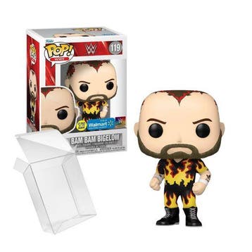 Funko Pop WWE  Bam Bam Bigelow 119   Walmart   Sticker, Verzenden