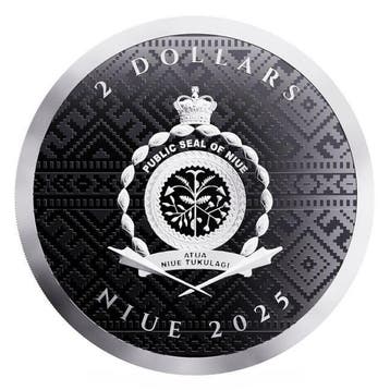Niue. 2 Dollars 2025 1 oz $2 NZD Niue Vytis Pahonia – The