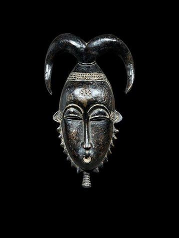 Masker - Baule - Ivoorkust (Zonder minimumprijs), Antiek en Kunst