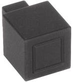 Meubelknop SQUARE JB20M mat zwart 20 mm