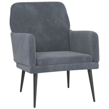 Relaxstoel Fluweel | Retour Deal | Nu 41% eraf (fauteuil), Huis en Inrichting, Overige materialen, Verzenden, 75 tot 100 cm, Zo goed als nieuw