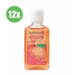 Bubble-T Handgel Perzik - Voordeelverpakking 12 x 50 ml, Verzenden, Nieuw