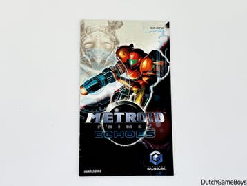 Nintendo Gamecube - Metroid Prime 2 - Echoes - HOL - Manual, Consoles de jeu & Jeux vidéo, Verzenden