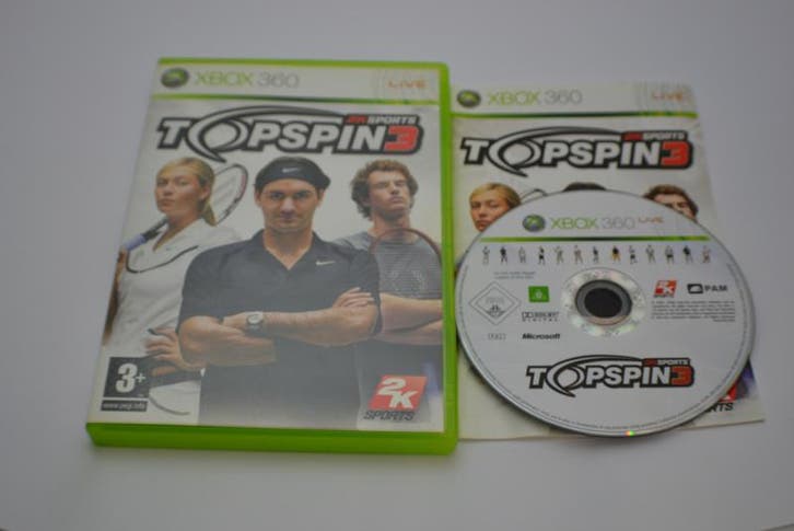 Topspin 3 (360 CIB), Consoles de jeu & Jeux vidéo, Jeux | Xbox 360