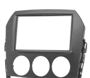 Facade Autoradio 2-Din Noir Pour Mazda Mx-5 Miata, Verzenden