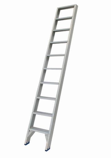 Solide enkele trap 10 treden – 2.50m, Doe-het-zelf en Bouw, Ladders en Trappen, Ophalen of Verzenden, Nieuw, Trap, 2 tot 4 meter