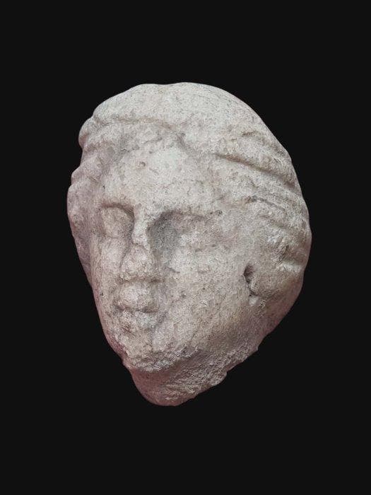 Oud-Romeins Marmer Stunning & Rare Big Goddes Head (Piece of, Antiquités & Art, Antiquités | Autres Antiquités