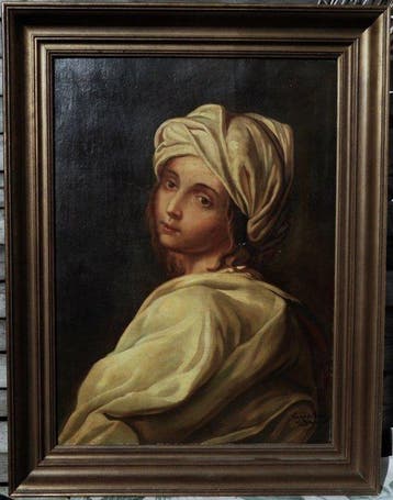 Guido Reni (1575-1642), Suiveur de - Porträt von Beatrice