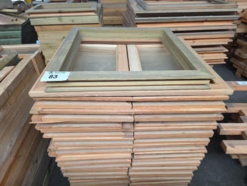 Houten ramen en deuren voor tuinhuizen, Articles professionnels