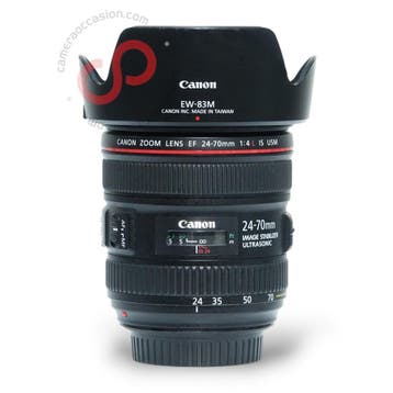 Canon 24-70mm 4.0 L IS USM EF nr. 3447, TV, Hi-fi & Vidéo, Photo | Lentilles & Objectifs, Ophalen of Verzenden