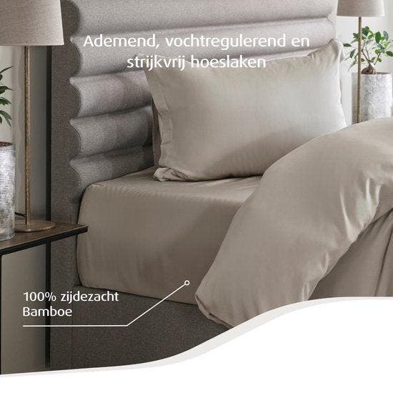 2dekans | Home by TEMPUR - Topper Hoeslaken - 180 x 200 x 9, Maison & Meubles, Chambre à coucher | Linge de lit, Enlèvement ou Envoi
