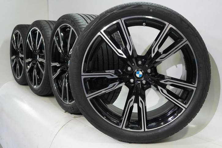 BMW X5 G05 X6 G06 747M 22 inch velgen Continental Zomerbande, Autos : Pièces & Accessoires, Pneus & Jantes, Enlèvement ou Envoi