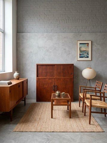 Hout, Japanse hardhout-/naaldhout-omlijstingen en bekleding,