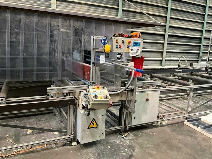 Online veiling - Raimondi zaaglijn, Zakelijke goederen, Machines en Bouw | Metaalbewerking, Ophalen