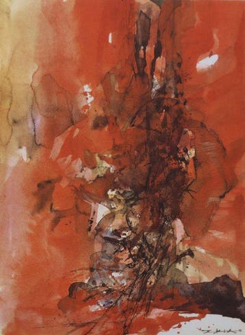 Zao Wou-Ki (1921-2013) - Le Volcan
