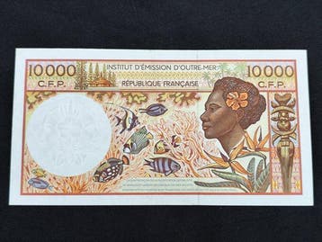 Franse Pacifische gebieden. - 10 000 Francs - ND (2010) -