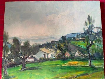 Carlo Verdecchia (1905-1984) - Paesaggio