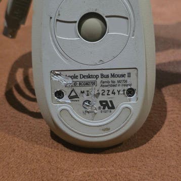 Apple Vintage Apple Desktop Bus Mouse II (ADB) – M2706 –, Nieuw