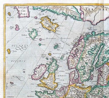 Europa - .; Mercator - Europa ad magnae Europae - 1601-1620, Nieuw