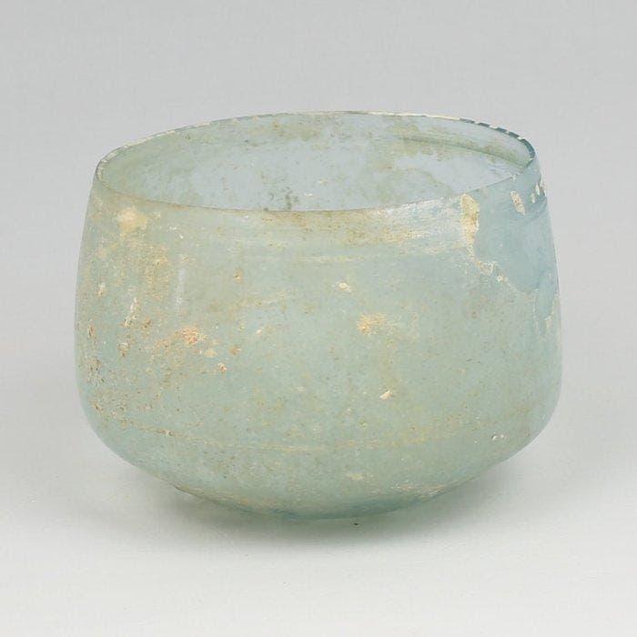Oud-Romeins Glas kom (Zonder minimumprijs), Collections, Minéraux & Fossiles