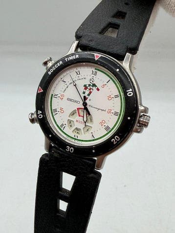 Seiko - Chronograph - Italia 90 world cup “Soccer Timer” -