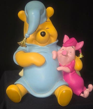Rutten - Beeldje - Sleeping Winnie the Pooh with Piglet, Collections, Disney