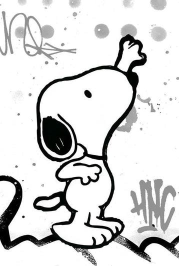 Moabit - Snoopy X Woodstock X Dog With Balloon //Diptych//