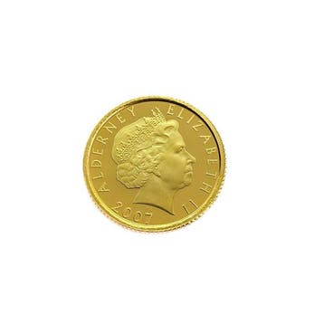 Aurigny. 1 Pound 2007 - Diana, Timbres & Monnaies