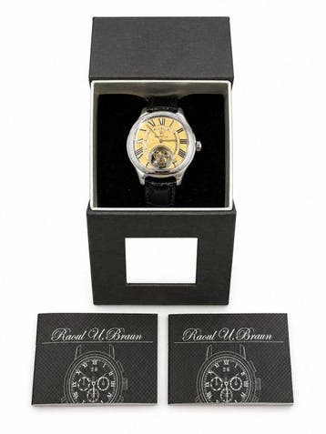 Raoul U Braun - Tourbillon Champagne BRAND NEW* - Zonder, Nieuw