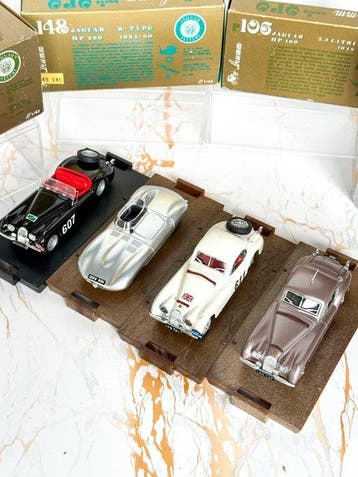 Brumm 1:43 - Voiture miniature (4) - Jaguar Model Cars XK120
