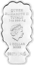 Tuvalu. 1 Dollar 2022 The Simpsons - Marge