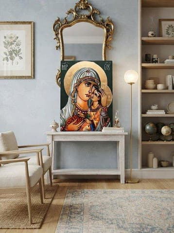 M. Palumbo (XX) - Icona sacra Madre della Tenerezza