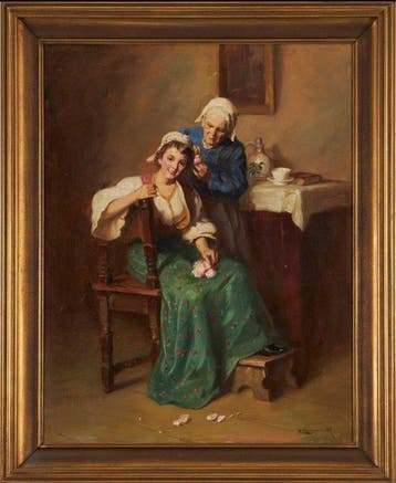 Mozart Rottmann (1874-c.1958) - Zwei Frauen