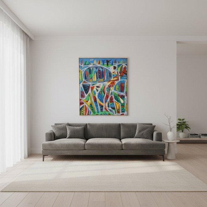 Jerzy Dmitruk (1960) - Untitled, Antiek en Kunst, Kunst | Schilderijen | Modern