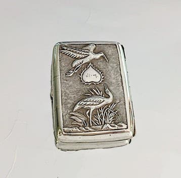 Chinese Export - Doos - .900 zilver