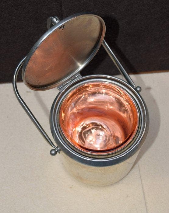 Macabo - Ijsemmer - Hout, Glas, chroomgeplateerd metaal -, Antiquités & Art, Art | Objets design