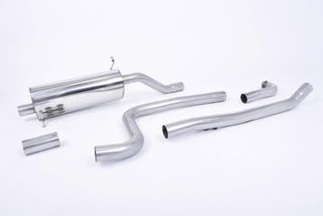 Cat-back uitlaatsysteem | Ford Fiesta Mk8 1.0T EcoBoost ST-L, Verzenden
