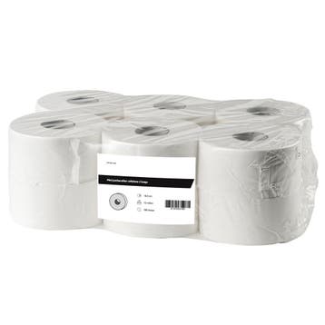 Jumborollen (Mini) | FSC-Cellulose (2-Laags) | Wit |, Verzenden, Nieuw in verpakking