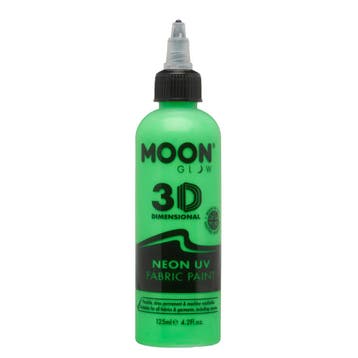 Moon Glow Neon UV Fabric Paint 125ml Intense Green 125ml, Hobby en Vrije tijd, Verzenden, Nieuw