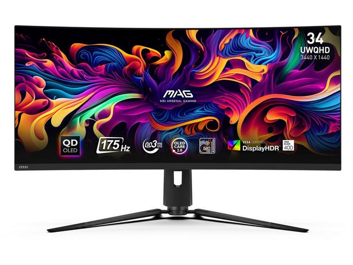MSI MAG 341CQP QD-OLED - Gamingmonitor - 34 3440x1440 175Hz, Informatique & Logiciels, Moniteurs, Envoi