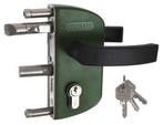 LOCINOX poortslot opbouw voor 40 mm profielen groen
