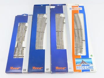 Roco H0 - o.a. 42448/42470/42471 - Voie ferrée pour trains, Nieuw