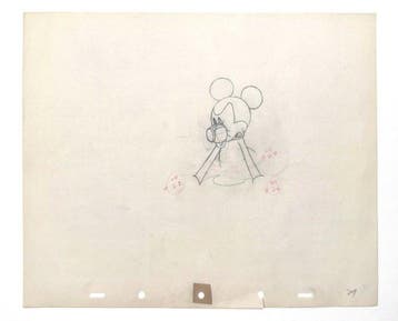 Mickeys Rival (1936) : Mickey Mouse Original Animation, Nieuw