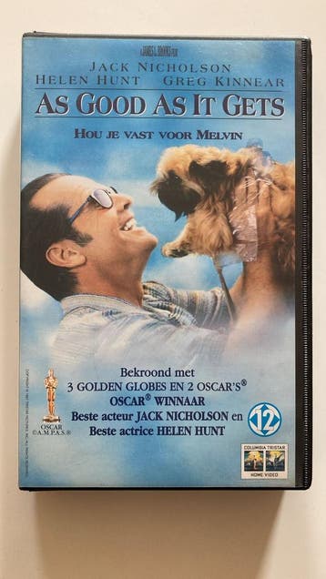 AS GOOD AS IT GETS (VHS), Cd's en Dvd's, Gebruikt