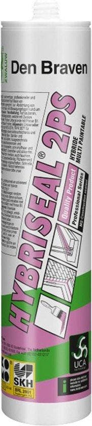 Den Braven Zwaluw HYBRISEAL 2PS 290ML WIT, Verzenden