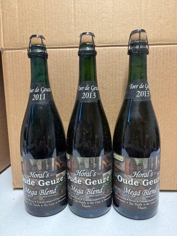 Horal - Oude Gueuze Megablend - 2011, 2x 2013, 2x 2015 &
