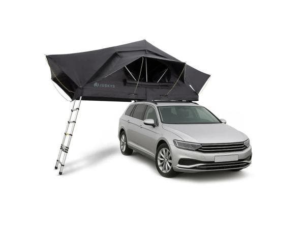 Veiling - Daktent Lago - 2-personen - Incl. Matras - Zwart -, Caravanes & Camping, Tentes