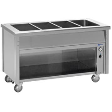 Bain-marie element op open kast | Cap: 3 GN 1/1 | 3.6kW |, Verzenden